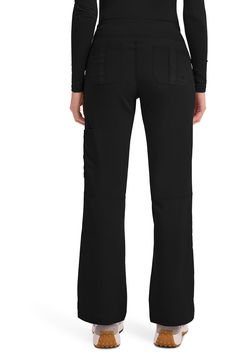 BLACK - Women's Tori Scrub Pants – Petite (Back)