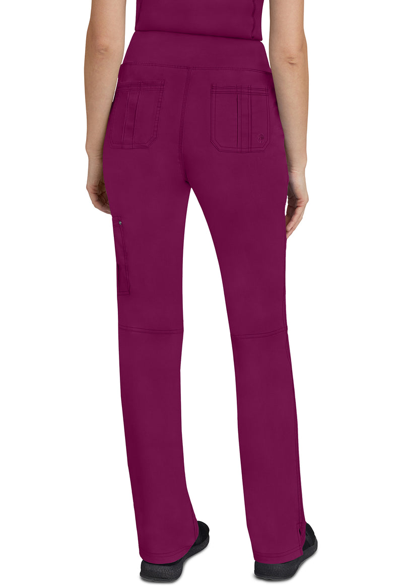 Wine - Women's Tori Scrub Pants – Petite (Back)