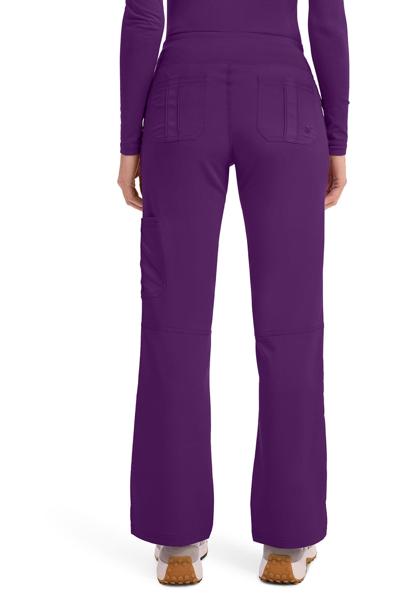 Eggplant - Women's Tori Scrub Pants – Tall (Back)