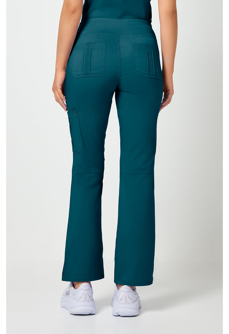 Caribbean - Healing Hands Purple Label Women Scrub Pants - Back View
