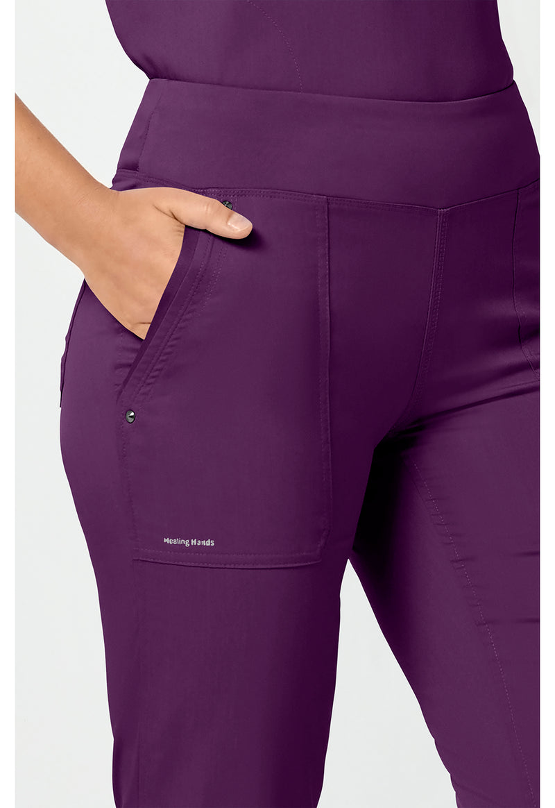 Eggplant - Women's Tori Scrub Pants – Regular (View 3)