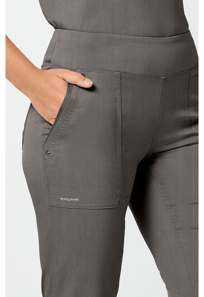 Heather Gray - Women's Tori Scrub Pants – Regular (View 3)