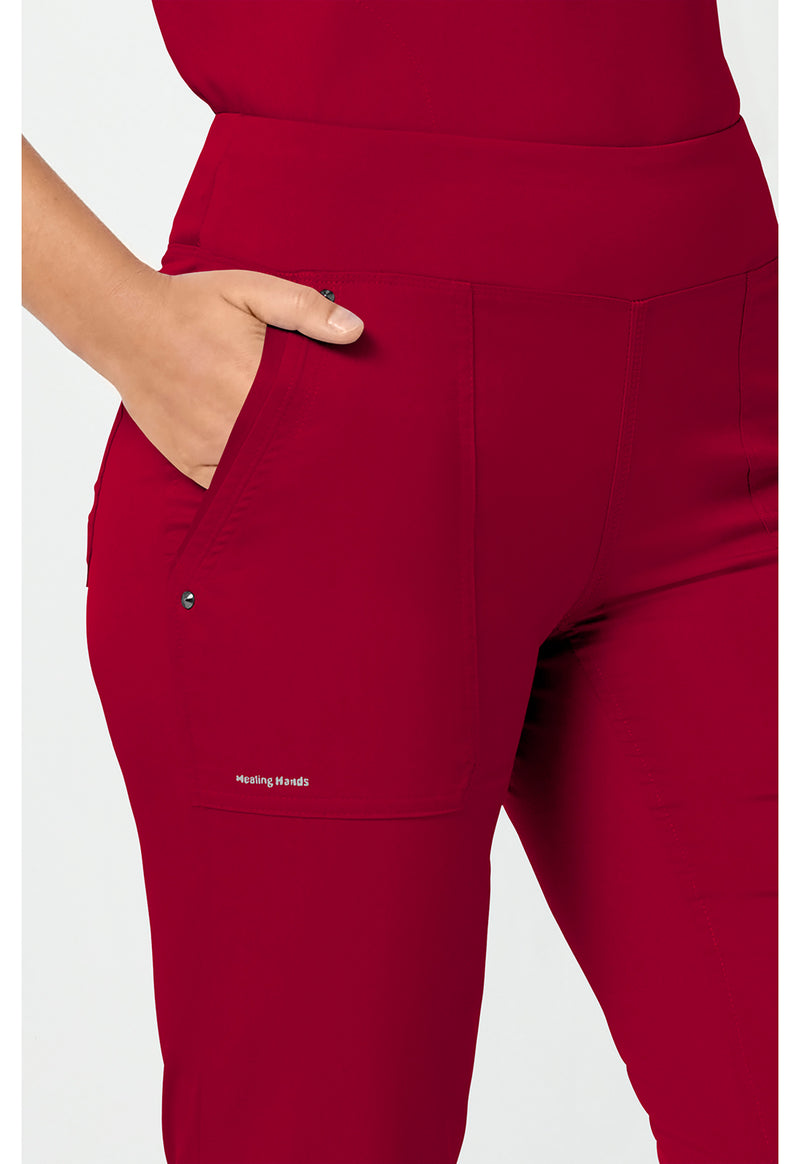 Red - Women's Tori Scrub Pants – Regular (View 3)