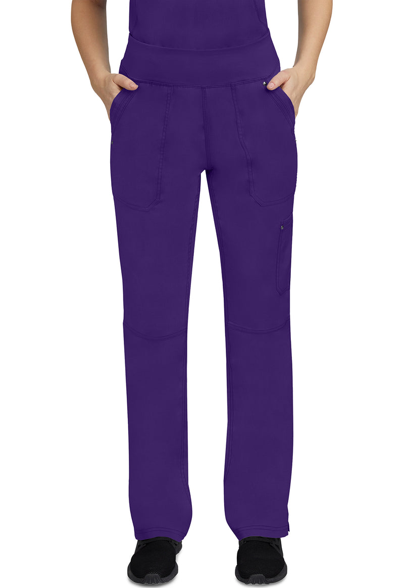 True Grape - Healing Hands Purple Label Women Scrub Pants - Front View