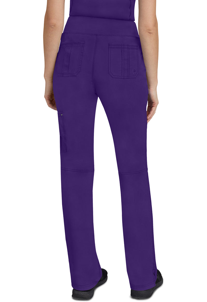True Grape - Healing Hands Purple Label Women Scrub Pants - Back View