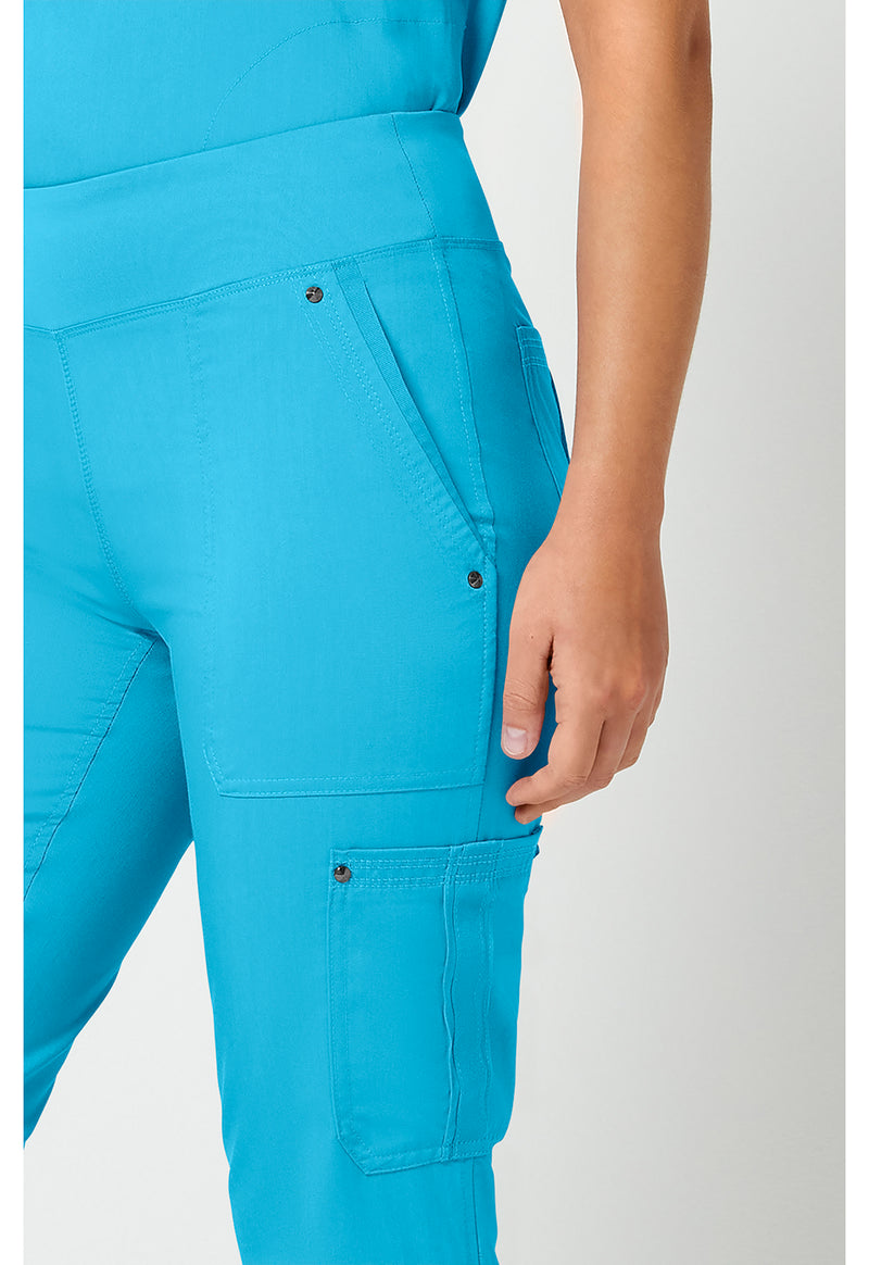 Turquoise - Women's Tori Scrub Pants – Regular (View 4)