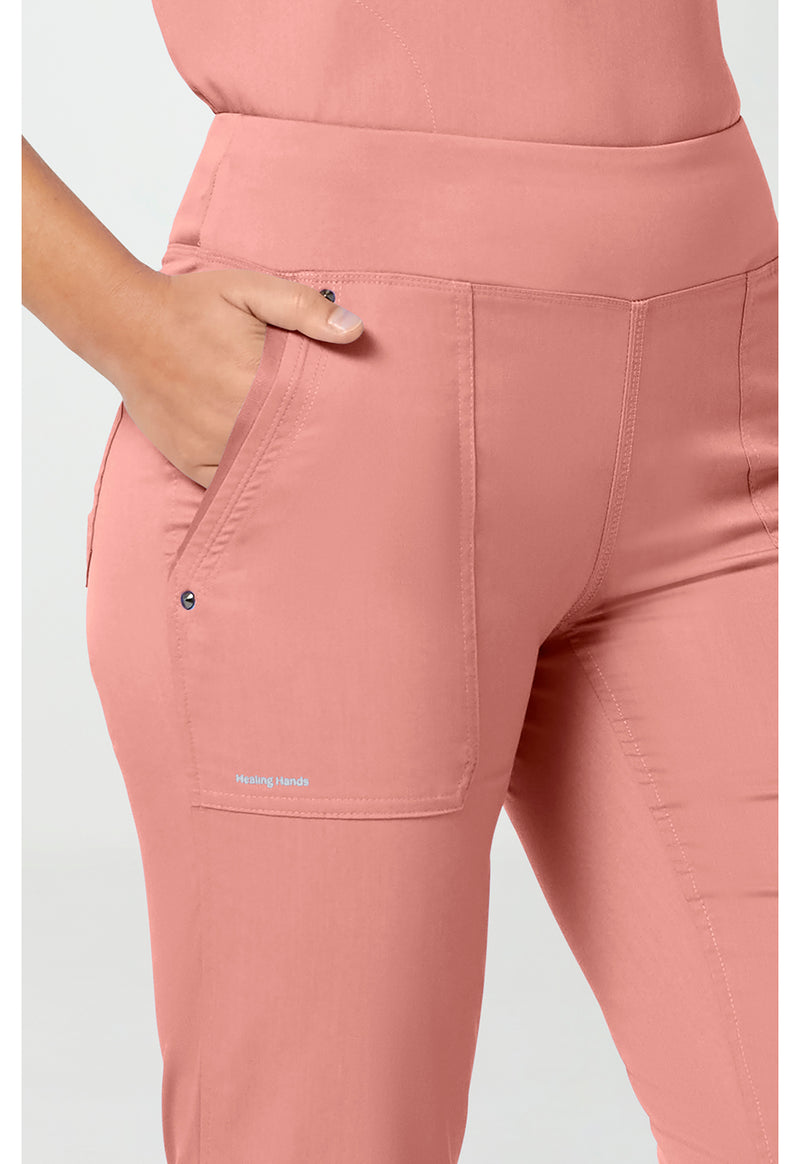 Velvet Peach - Women's Tori Scrub Pants – Regular (View 3)