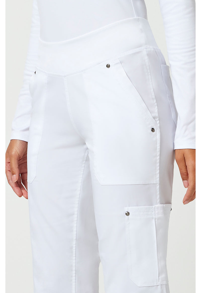 WHITE - Women's Tori Scrub Pants – Regular (View 4)