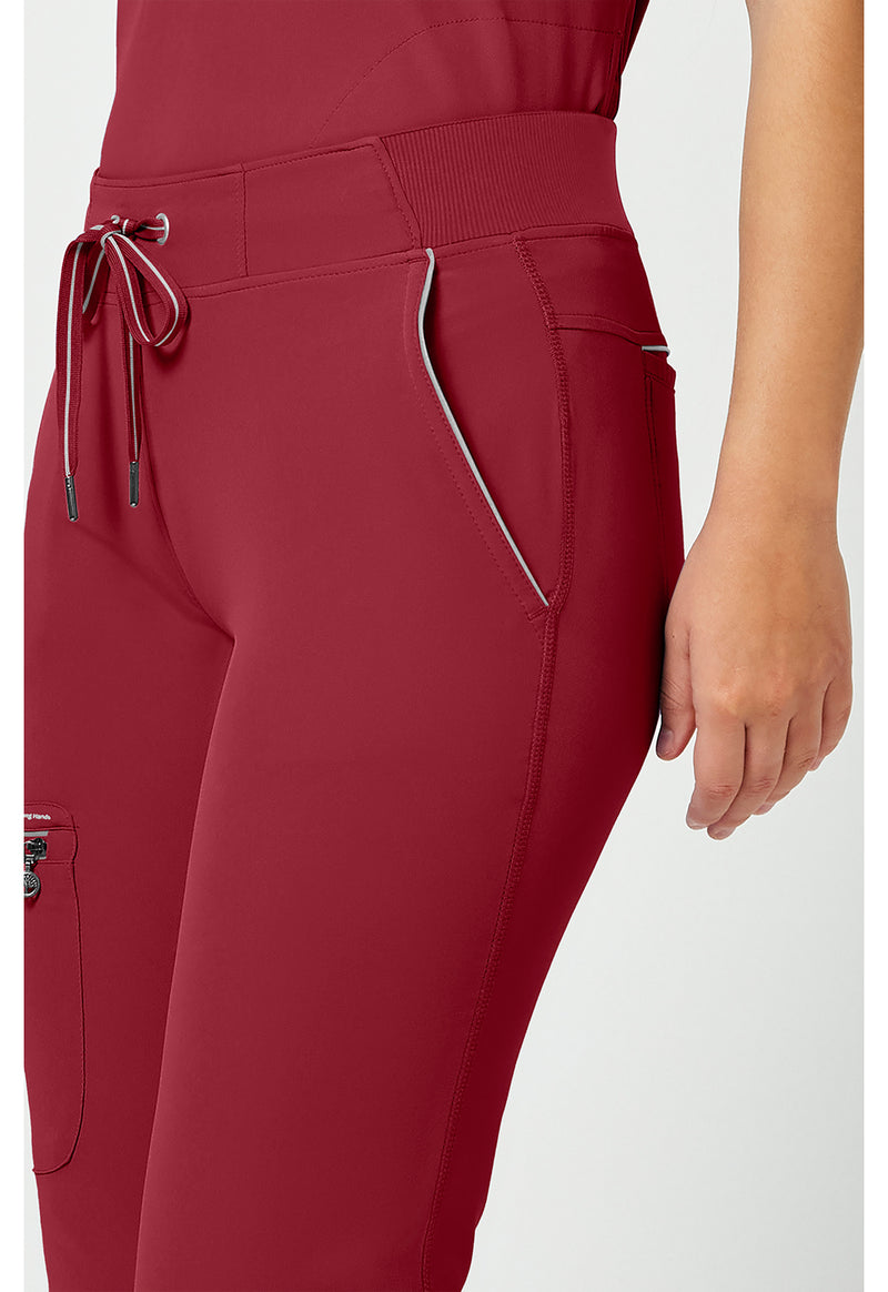 Garnet Red - Women's Nisha Scrub Pants (View 4)