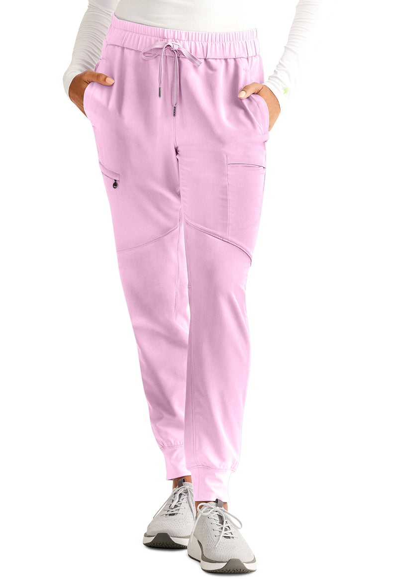 Ballet Slipper - Healing Hands 360 Women Scrub Pants - Front View