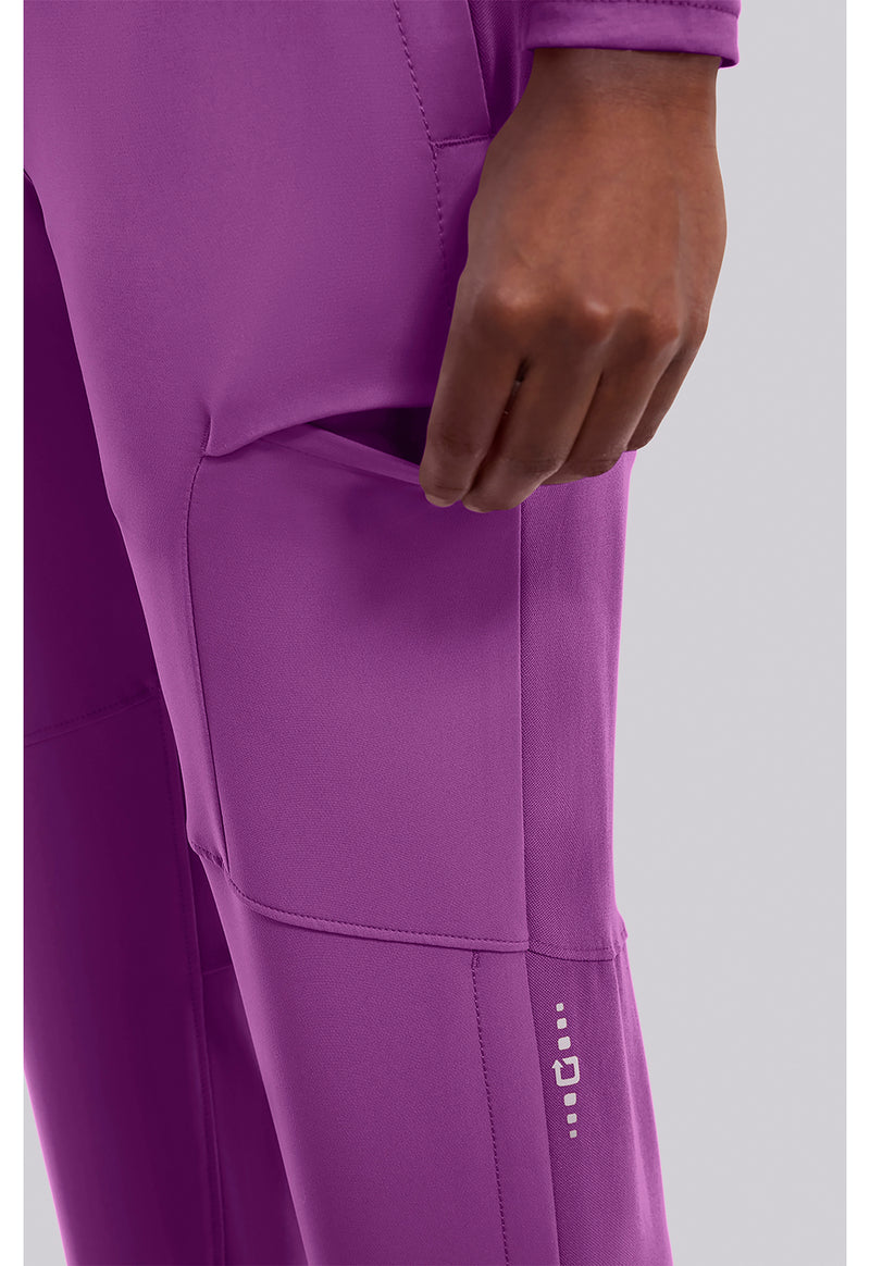 Plum Violet - Women's Naya Jogger Scrub Pants (View 2)
