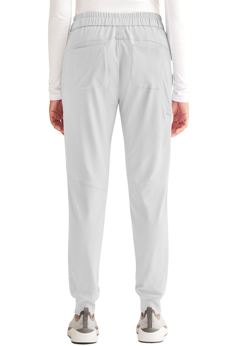 Silver Stone - Healing Hands 360 Women Scrub Pants - Back View