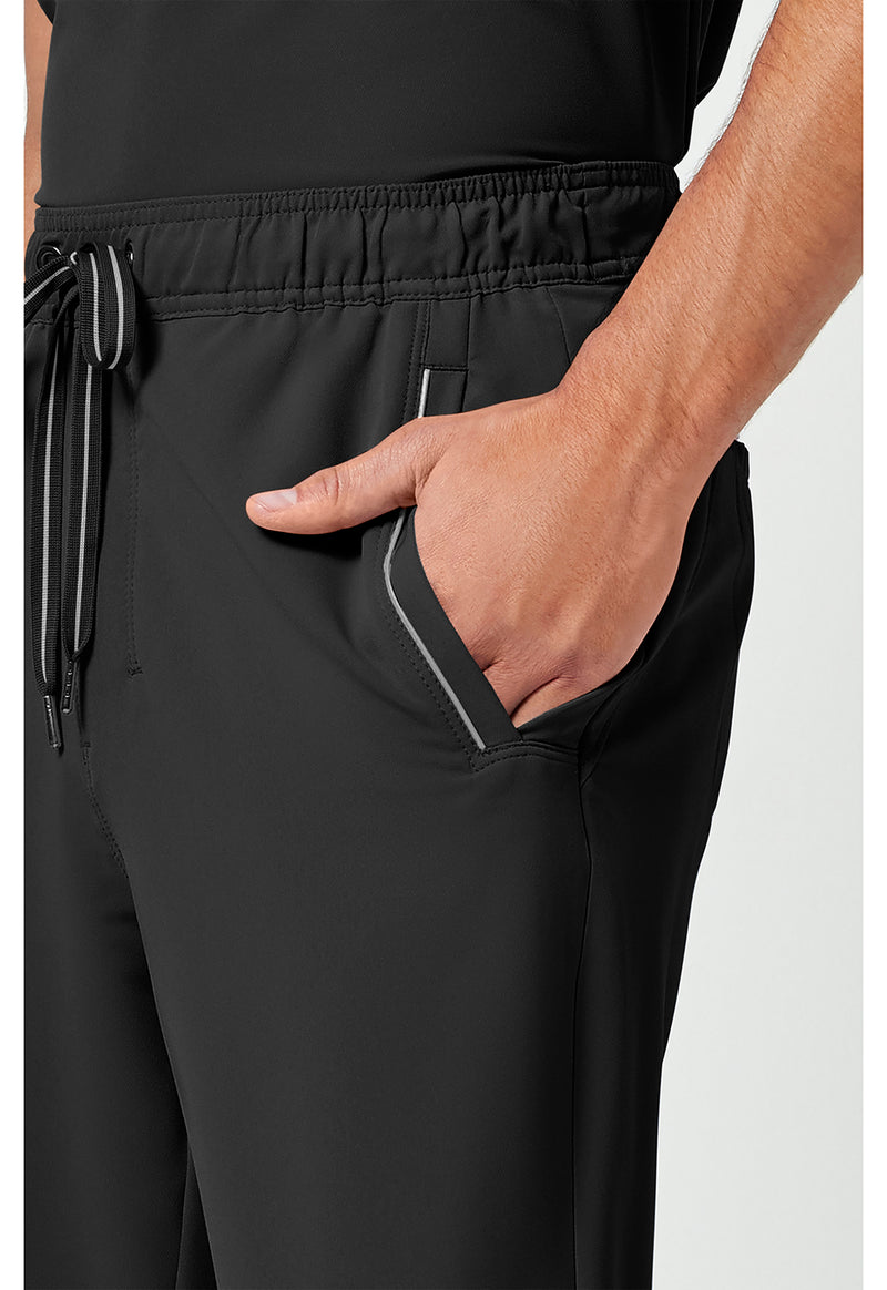 BLACK - Men's Noah Scrub Pants (View 4)