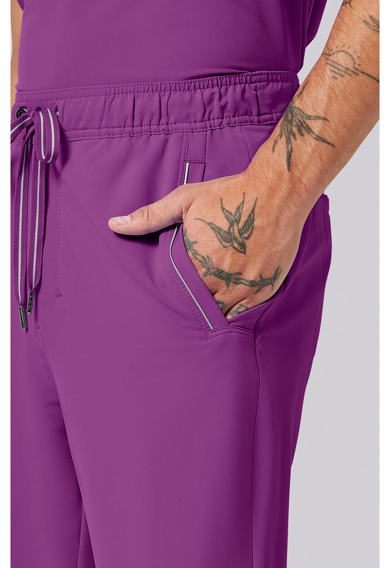 Plum Violet - Men's Noah Scrub Pants (View 4)