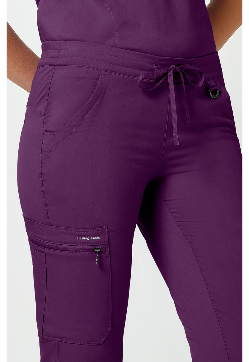 Eggplant - Women's Tamara Scrub Pants (View 3)