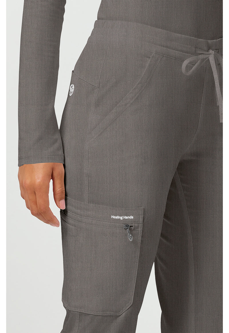 Heather Gray - Women's Tamara Scrub Pants (View 3)