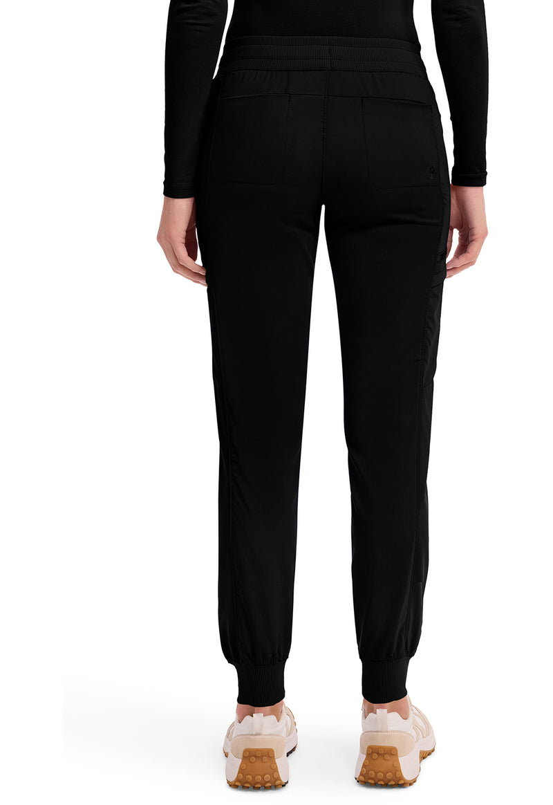 BLACK - Women's Toby Jogger Scrub Pants – Tall (Back)