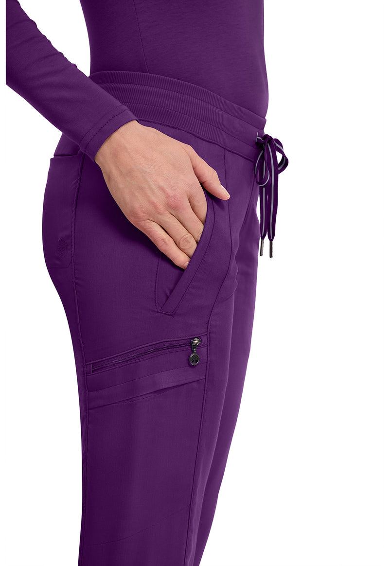 Eggplant - Women's Toby Jogger Scrub Pants – Tall (View 2)