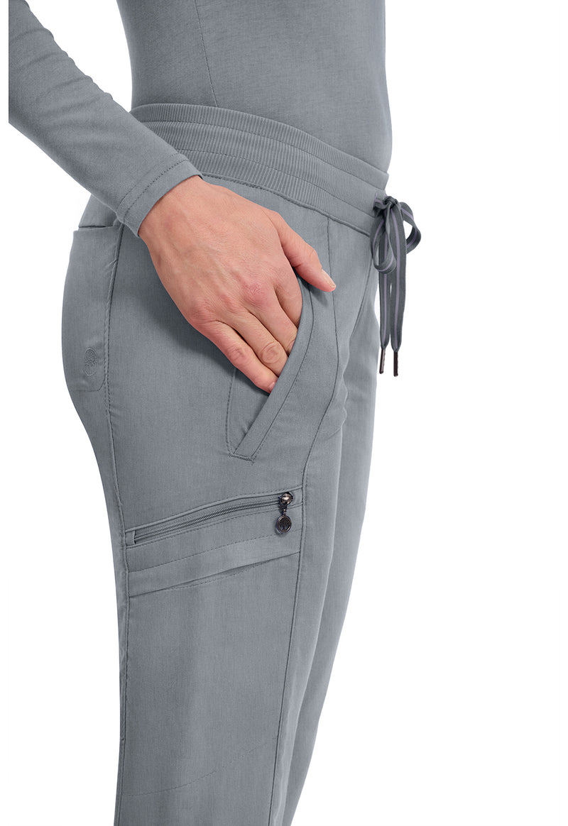 Heather Gray - Women's Toby Jogger Scrub Pants – Tall (View 2)
