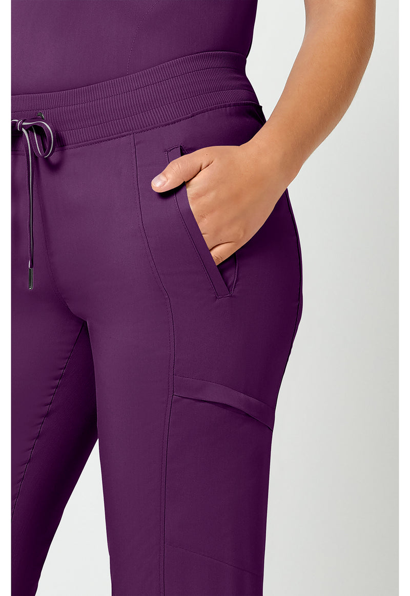 Eggplant - Women's Toby Jogger Scrub Pants – Regular (View 4)