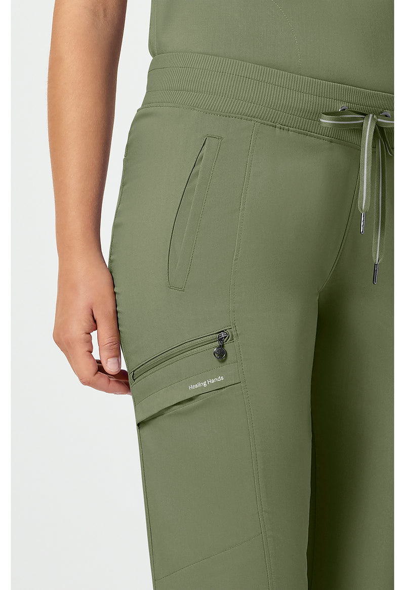 Olive - Women's Toby Jogger Scrub Pants – Regular (View 3)