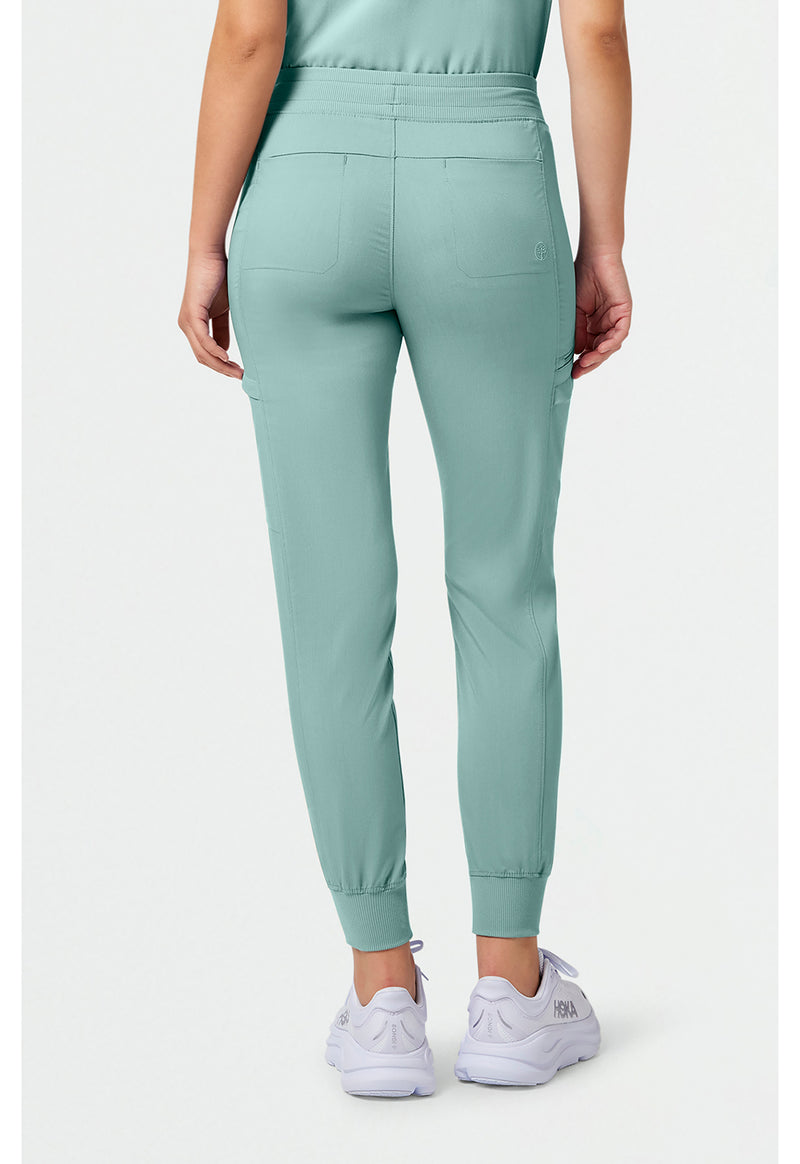 Rainwater - Healing Hands Purple Label Women Scrub Pants - Back View