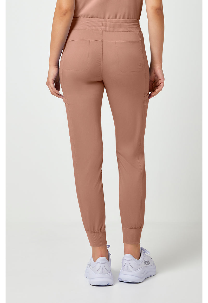 Santa Fe Tan - Healing Hands Purple Label Women Scrub Pants - Back View