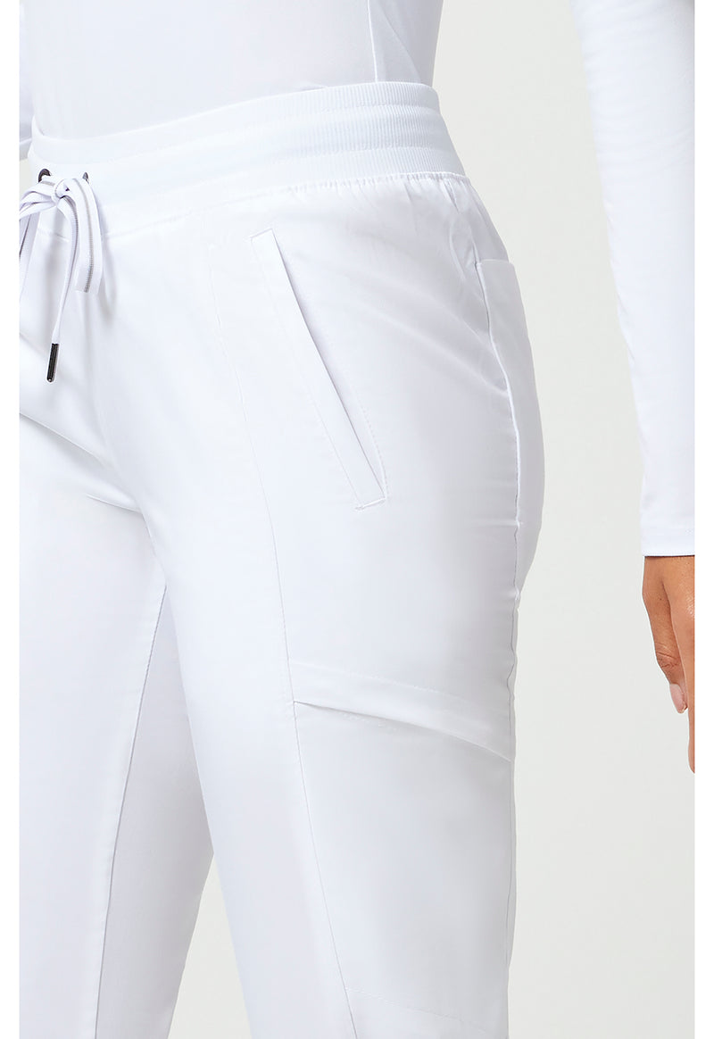 WHITE - Women's Toby Jogger Scrub Pants – Regular (View 4)