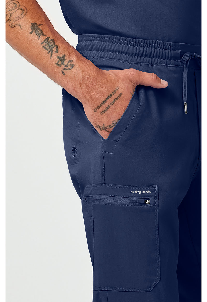 navy - Daniel Utility Pant (View 3)