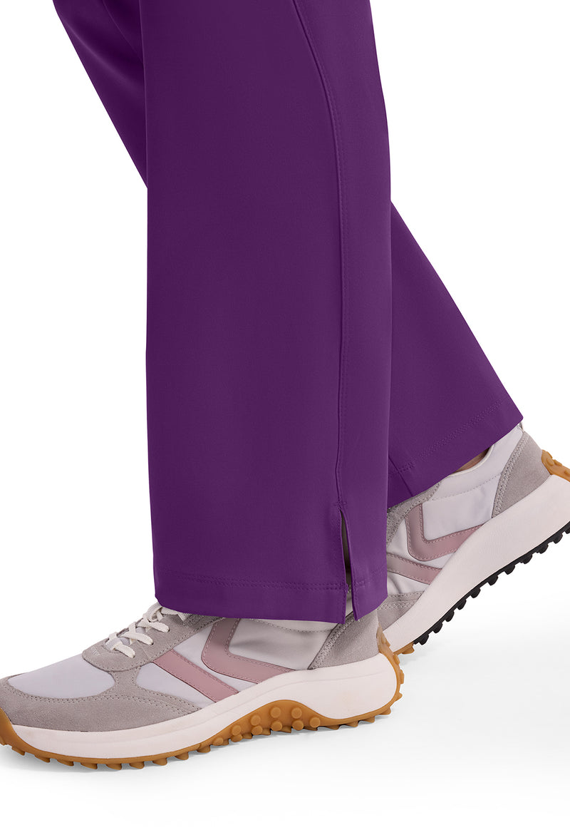 Eggplant - Women's Rachel Scrub Pants – Petite (View 3)