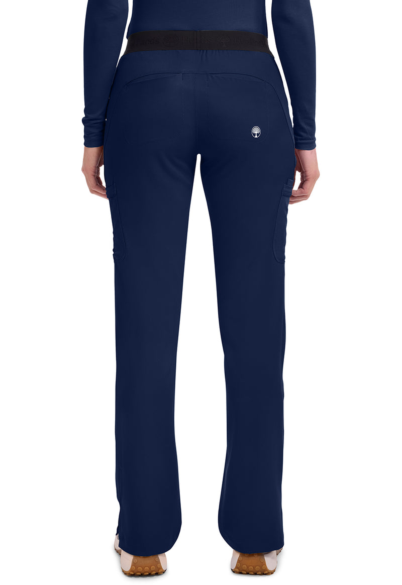 Navy - Women's Rachel Scrub Pants – Petite (Back)