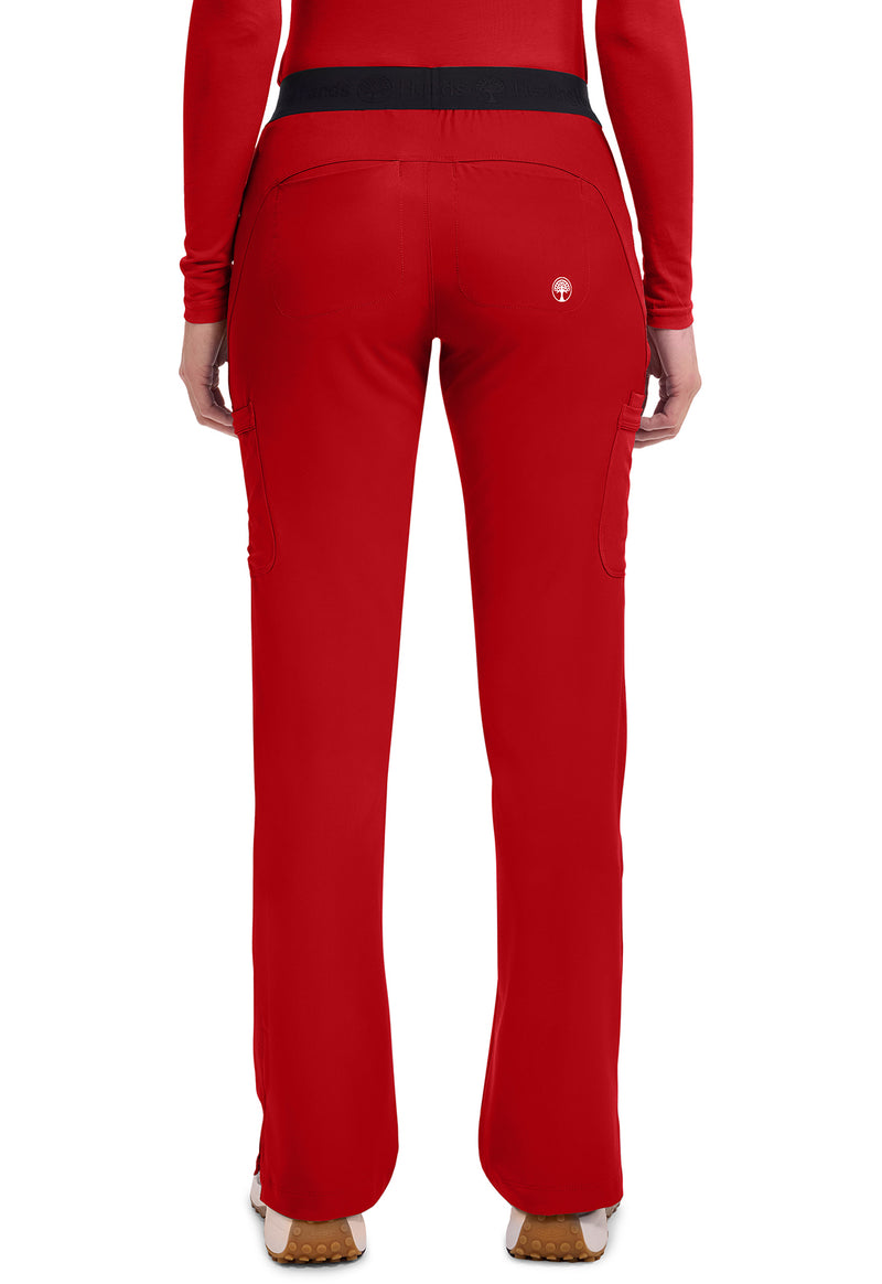 Red - Women's Rachel Scrub Pants – Tall (Back)