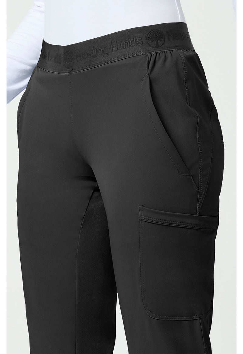 BLACK - Women's Rachel Scrub Pants – Regular (View 4)