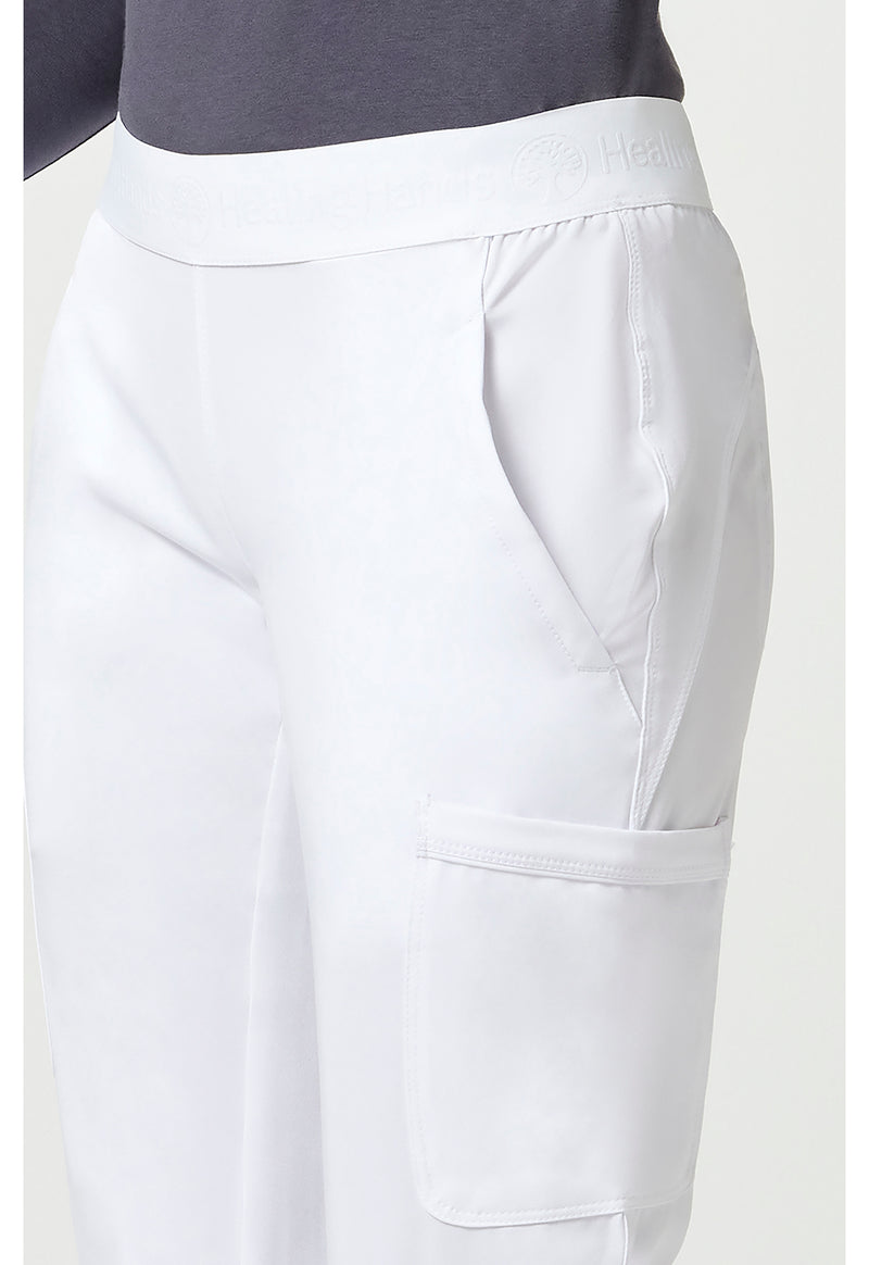 WHITE - Women's Rachel Scrub Pants – Regular (View 4)