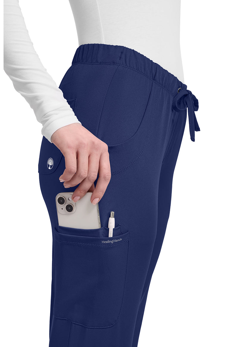 Navy - Women's Rebecca Scrub Pants – Tall (View 2)