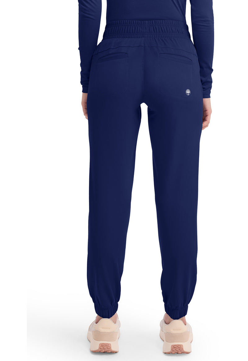 Navy - Women's Renee Scrub Pants – Petite (Back)