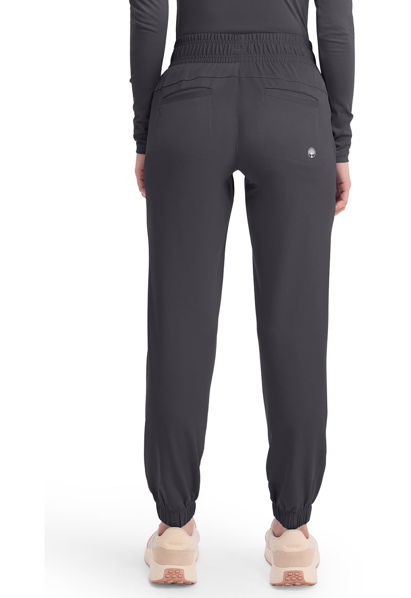 Pewter - Women's Renee Scrub Pants – Petite (Back)