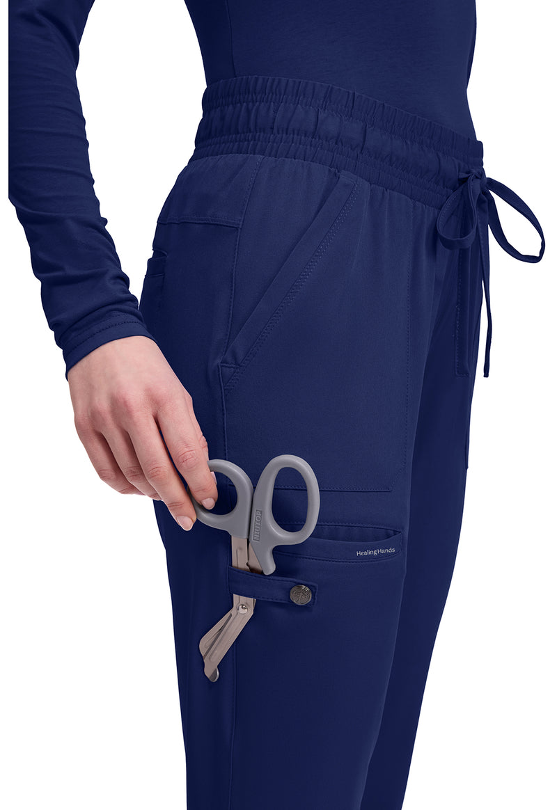 Navy - Women's Renee Scrub Pants – Tall (View 2)