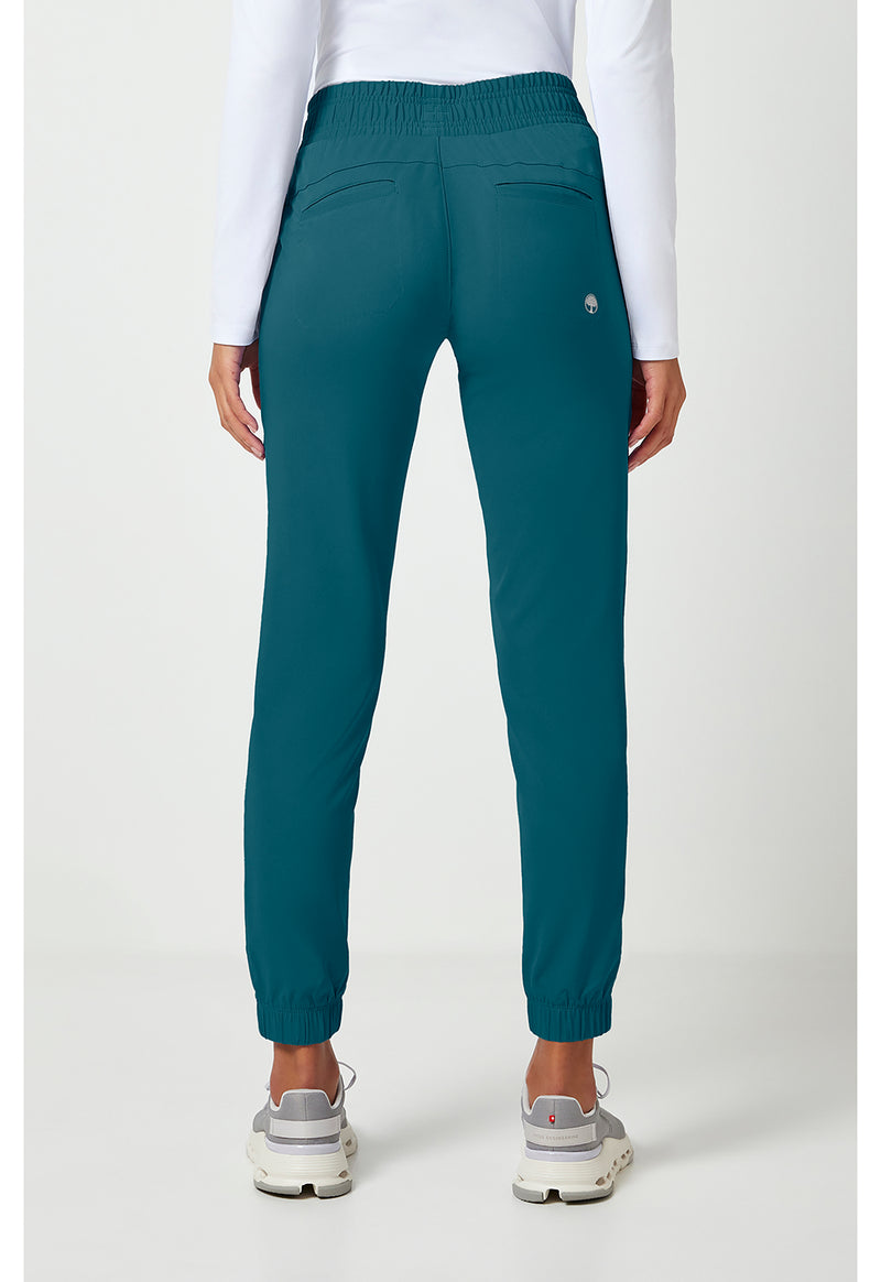 Caribbean - Healing Hands Works Women Scrub Pants - Back View