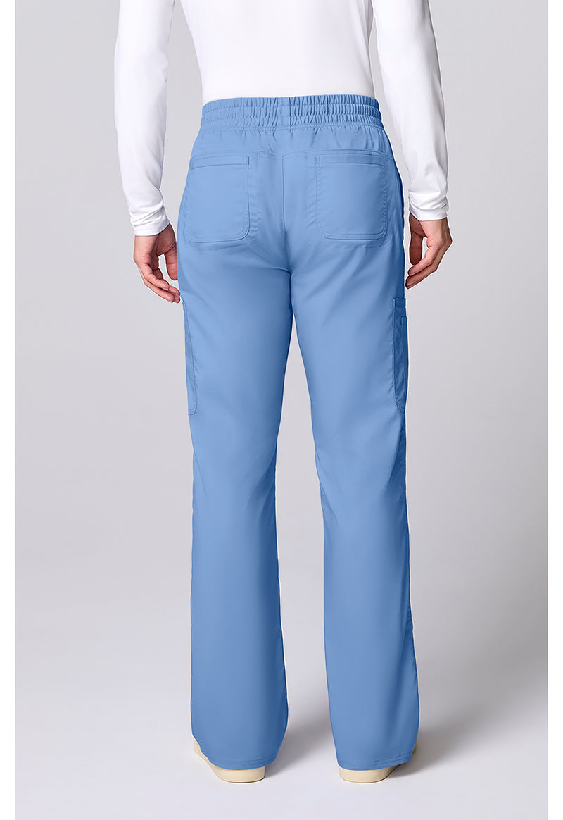 Ciel Blue - Cherokee WW Revolution Men's Scrub Pants - Back View