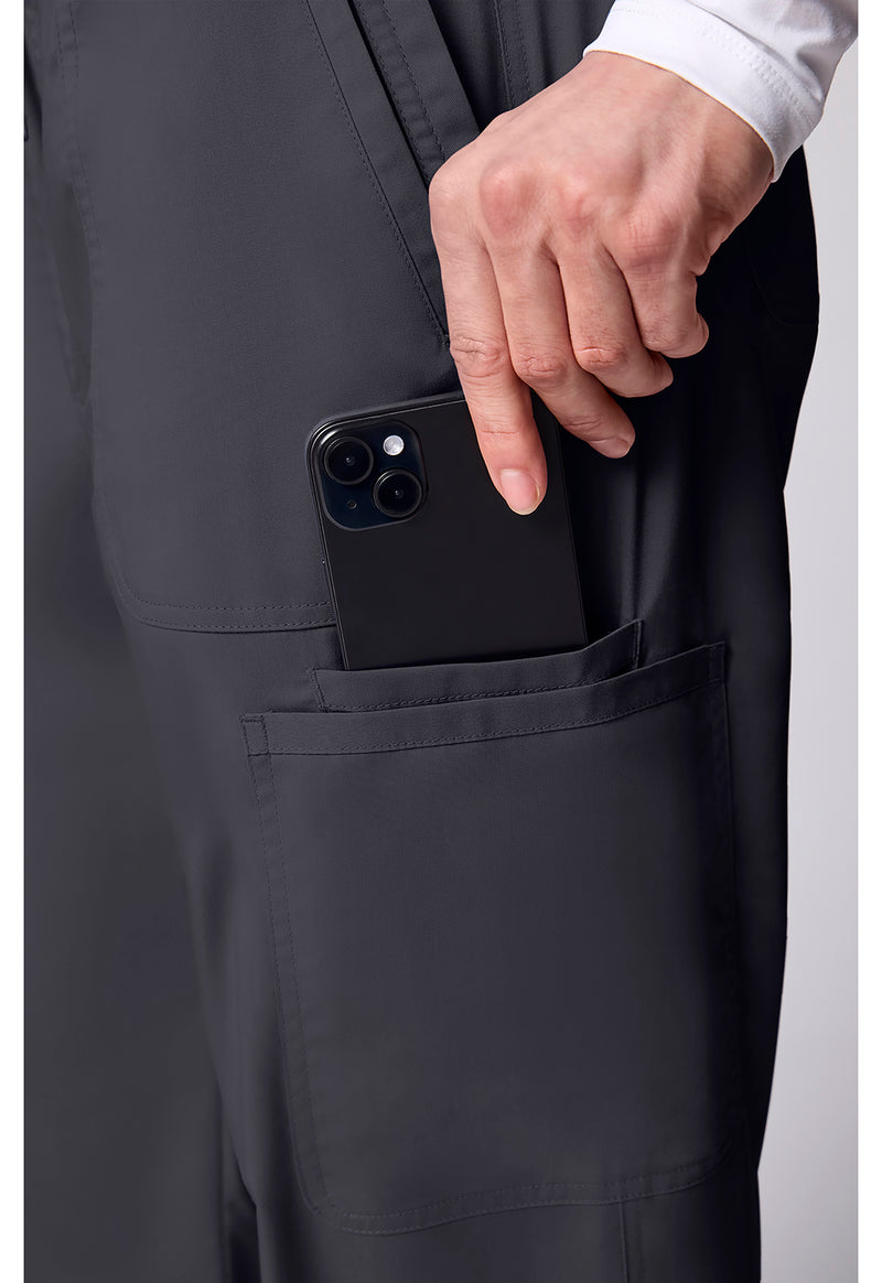 Pewter - Men's 12 Pockets Scrub Pants (View 4)