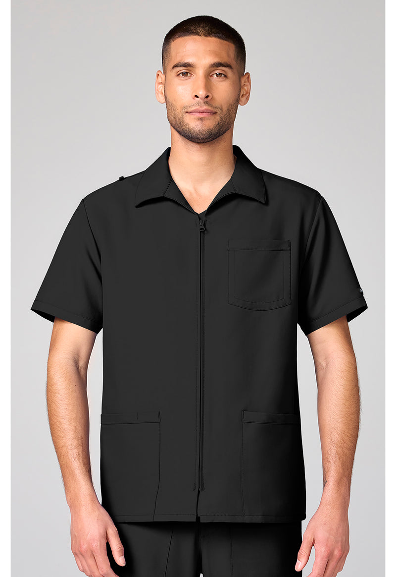 Black - Men's Full Zip Jacket