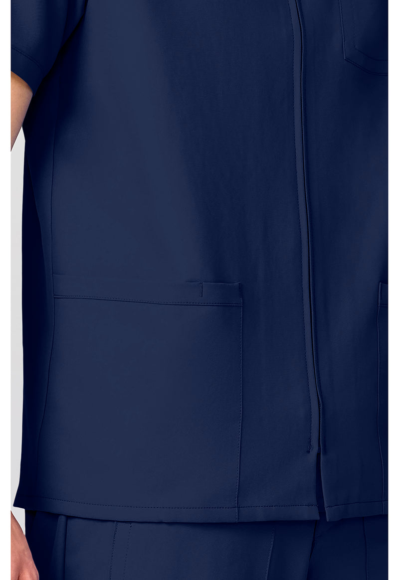 Navy - Men's Full Zip Jacket (View 3)