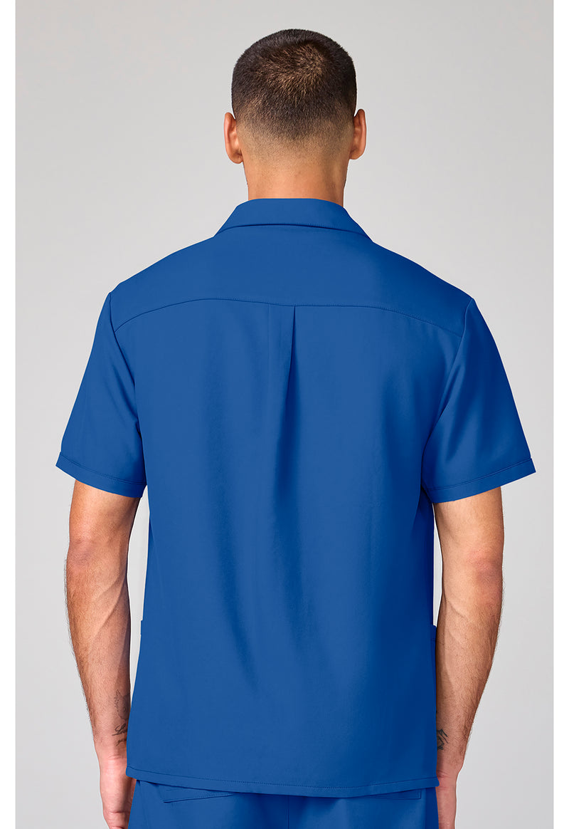 Royal - Men's Full Zip Jacket (Back)