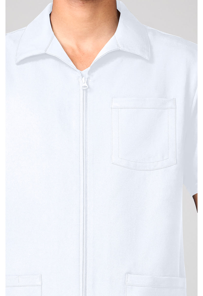 White - Men's Full Zip Jacket (View 2)