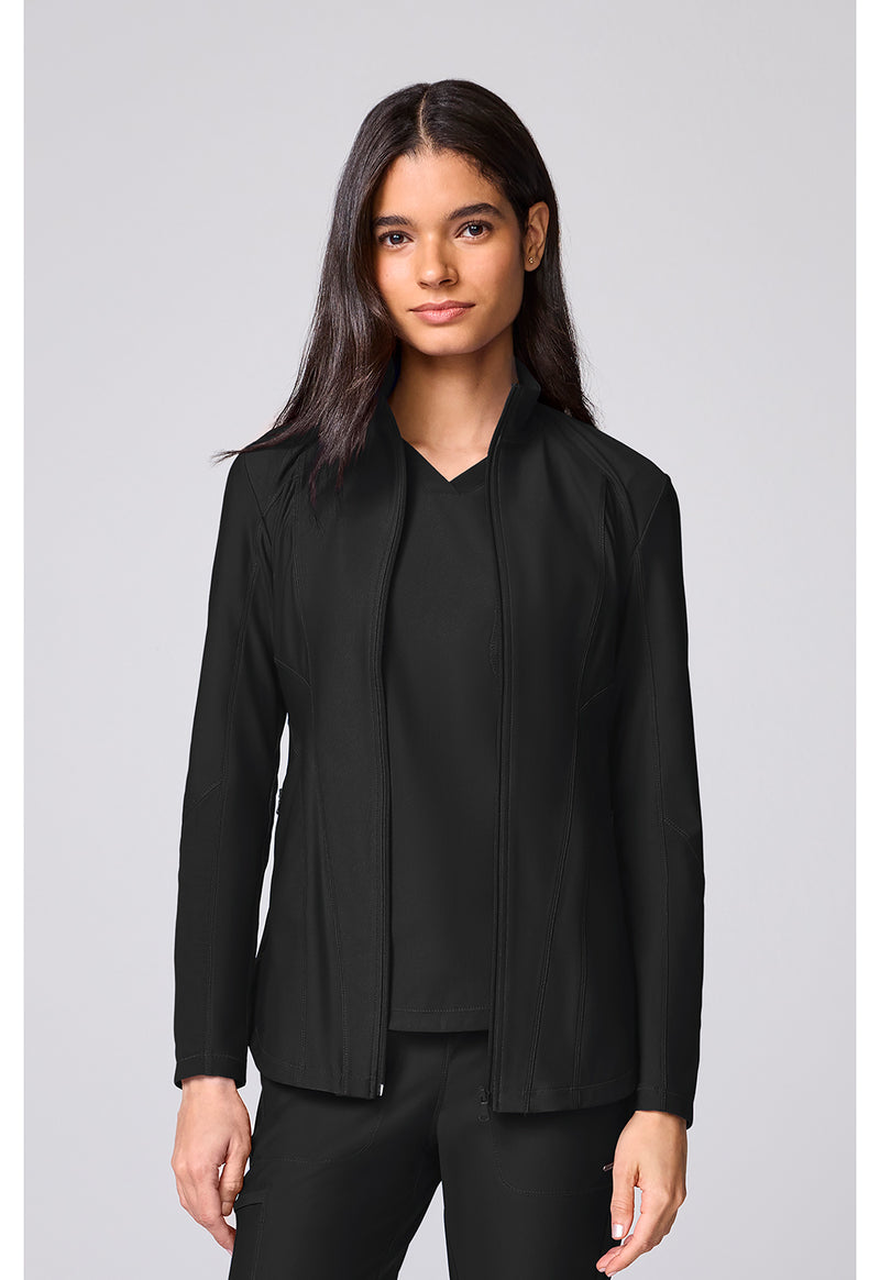 Black - Women's Full Zip Jacket