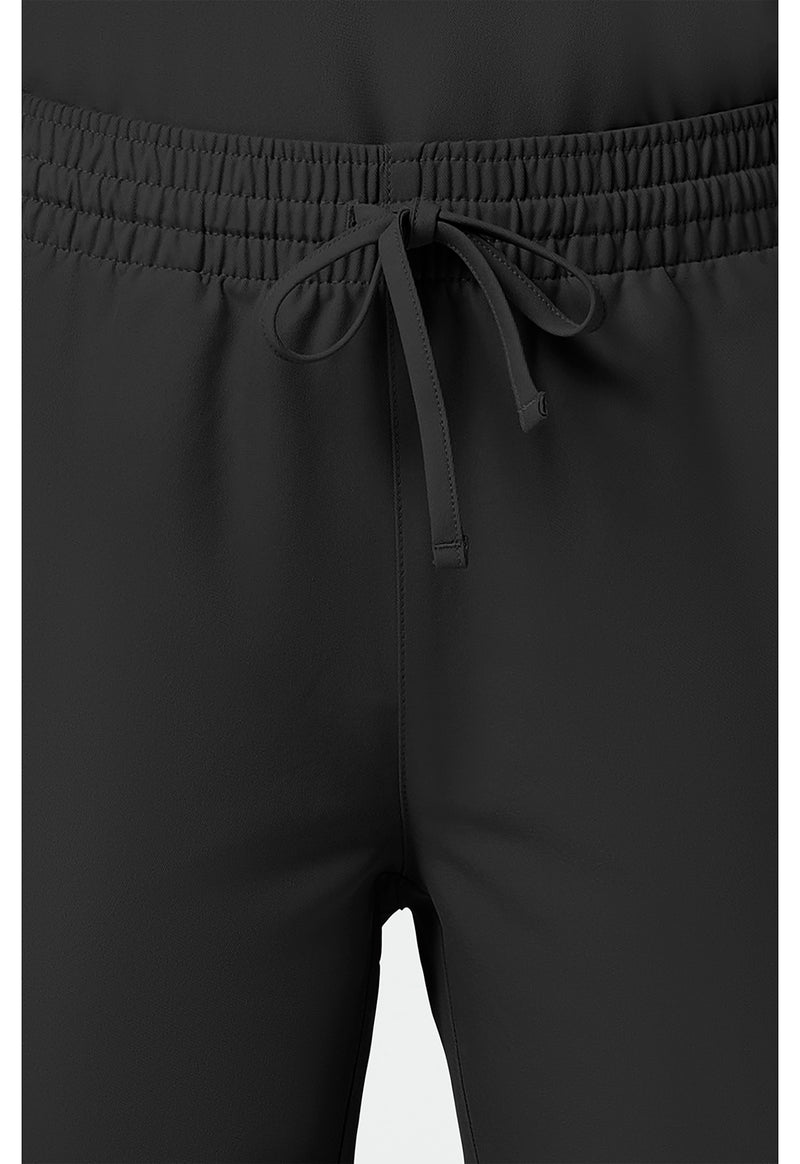 Black - Women's Mid Rise Jogger – Petite (View 2)