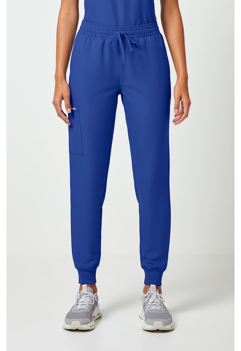 Galaxy Blue - Cherokee WW Originals Ultra Women Scrub Pants - Front View