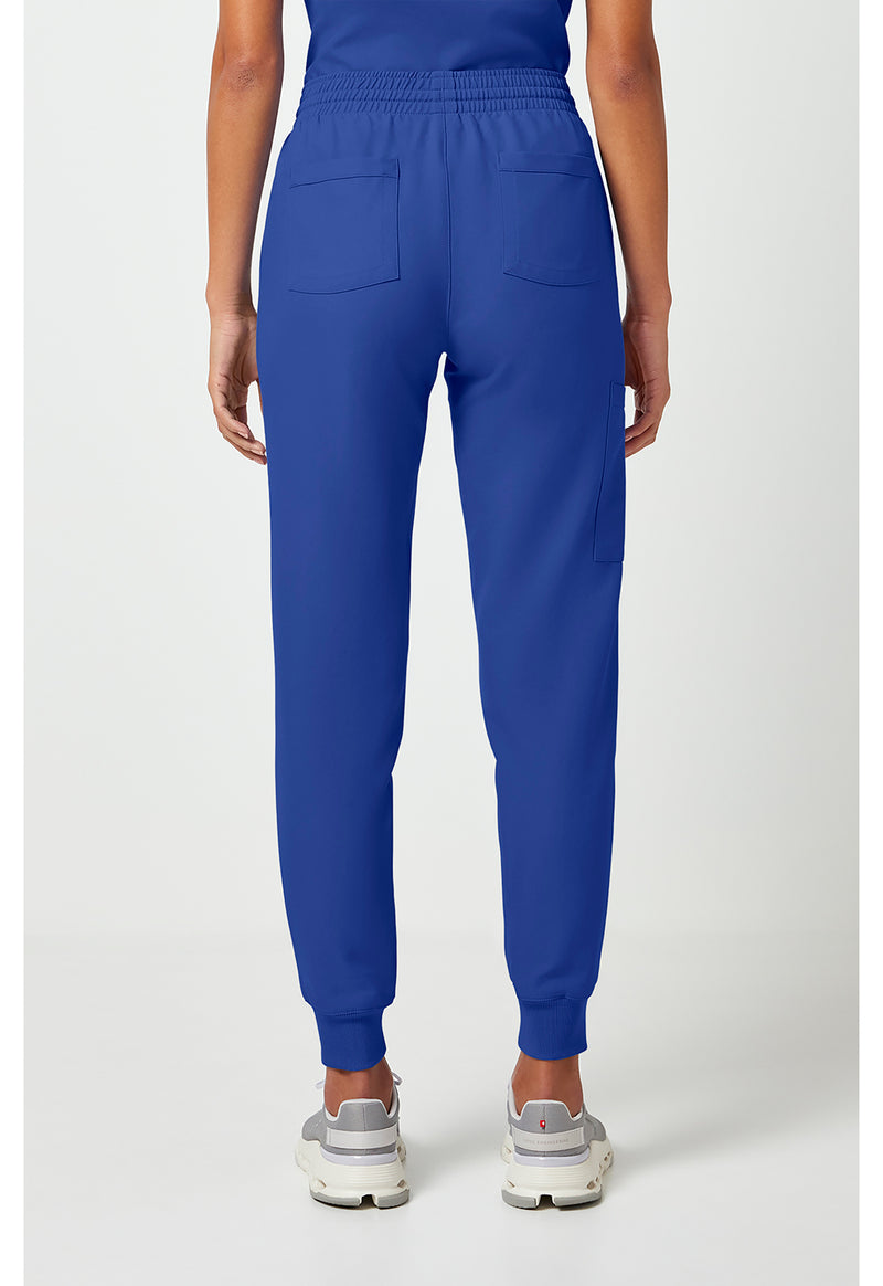 Galaxy Blue - Cherokee WW Originals Ultra Women Scrub Pants - Back View