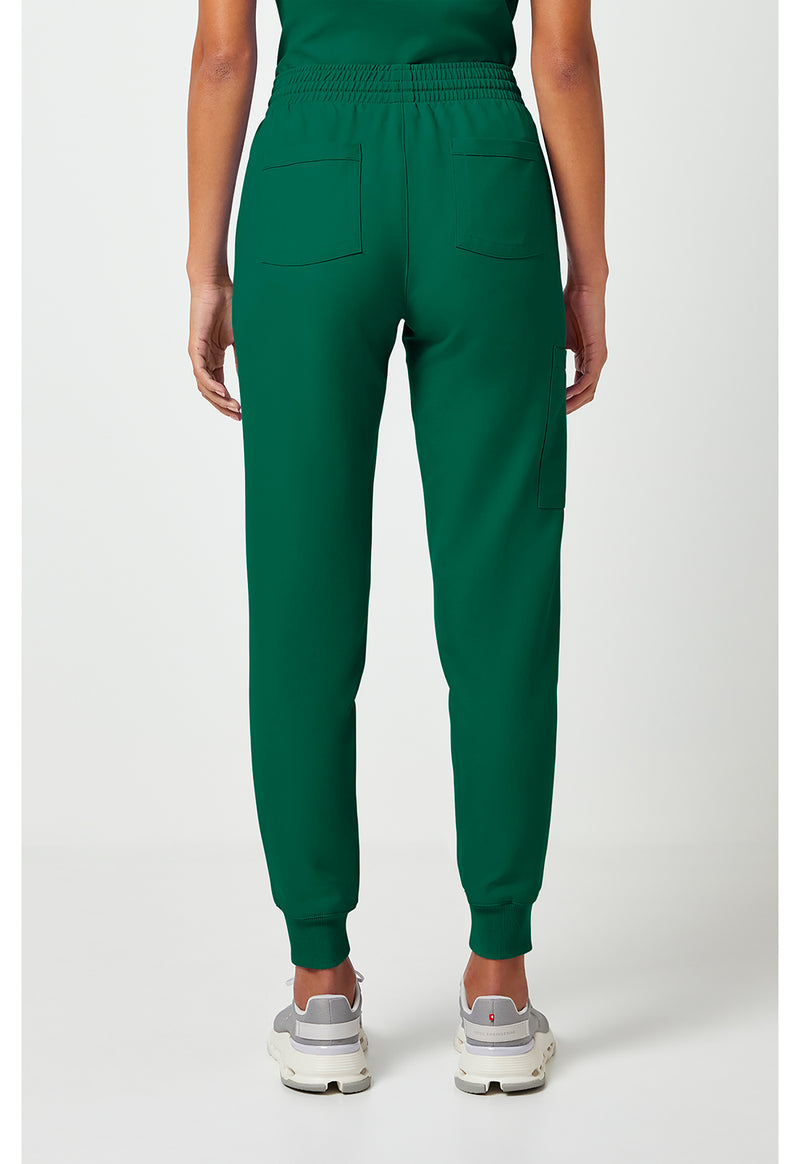 Hunter Green - Cherokee WW Originals Ultra Women Scrub Pants - Back View